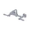 Acqui(R) Wall Mount Bridge Lavatory Faucet With U-Spout, A1423LMAPC-2