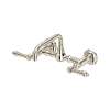 Acqui(R) Wall Mount Bridge Lavatory Faucet With U-Spout, A1423LMPN-2