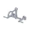 Acqui(R) Wall Mount Bridge Kitchen Faucet With Column Spout, A1456LMAPC-2