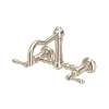 Acqui(R) Wall Mount Bridge Kitchen Faucet With Column Spout, A1456LMSTN-2