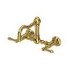 Acqui(R) Wall Mount Bridge Kitchen Faucet With Column Spout, A1456LMULB-2