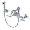 Acqui(R) Wall Mount Bridge Kitchen Faucet With Sidespray And Column Spout, A1456LMWSAPC-2