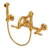 Acqui(R) Wall Mount Bridge Kitchen Faucet With Sidespray And Column Spout, A1456LMWSIB-2