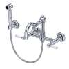 Acqui(R) Wall Mount Bridge Kitchen Faucet With Sidespray And Column Spout, A1456LPWSAPC-2