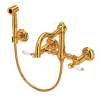 Acqui(R) Wall Mount Bridge Kitchen Faucet With Sidespray And Column Spout, A1456LPWSIB-2