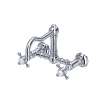 Acqui(R) Wall Mount Bridge Kitchen Faucet With Column Spout, A1456XMAPC-2