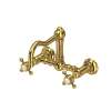 Acqui(R) Wall Mount Bridge Kitchen Faucet With Column Spout, A1456XMULB-2