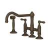 Acqui(R) Bridge Kitchen Faucet With Side Spray, A1458LMWSTCB-2