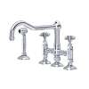 Acqui(R) Bridge Kitchen Faucet With Side Spray, A1458XMWSAPC-2