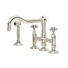 Acqui(R) Bridge Kitchen Faucet With Side Spray, A1458XMWSPN-2