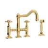 Acqui(R) Bridge Kitchen Faucet With Side Spray, A1458XMWSULB-2