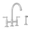 Acqui(R) Bridge Kitchen Faucet With Side Spray, A1461LMWSAPC-2