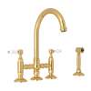 Acqui(R) Bridge Kitchen Faucet With Side Spray, A1461LPWSIB-2