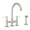 Acqui(R) Bridge Kitchen Faucet With Side Spray, A1461LPWSSTN-2