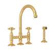 Acqui(R) Bridge Kitchen Faucet With Side Spray, A1461XMWSIB-2