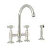 Acqui(R) Bridge Kitchen Faucet With Side Spray, A1461XWSPN-2