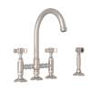 Acqui(R) Bridge Kitchen Faucet With Side Spray, A1461XWSSTN-2