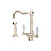 Acqui(R) Two Handle Kitchen Faucet With Side Spray, A1679LPWSSTN-2