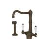 Acqui(R) Two Handle Kitchen Faucet With Side Spray, A1679LPWSTCB-2