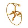 Palladian(R) Exposed Wall Mount Tub Filler, A1901LMIB
