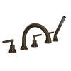 Lombardia(R) 5-Hole Deck Mount Tub Filler With C-Spout, A2214LMTCB
