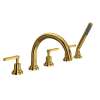Lombardia(R) 5-Hole Deck Mount Tub Filler With C-Spout, A2214LMULB