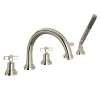 Lombardia(R) 5-Hole Deck Mount Tub Filler With C-Spout, A2214XMPN