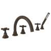 San Giovanni(TM) 5-Hole Deck Mount Tub Filler, A2314XMTCB