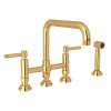 Campo(TM) Bridge Kitchen Faucet With Side Spray, A3358ILWSIB-2