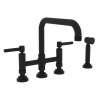 Campo(TM) Bridge Kitchen Faucet With Side Spray, A3358ILWSMB-2