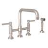Campo(TM) Bridge Kitchen Faucet With Side Spray, A3358ILWSSTN-2