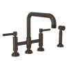 Campo(TM) Bridge Kitchen Faucet With Side Spray, A3358ILWSTCB-2