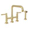 Campo(TM) Bridge Kitchen Faucet With Side Spray, A3358ILWSULB-2
