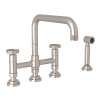 Campo(TM) Bridge Kitchen Faucet With Side Spray, A3358IWWSSTN-2