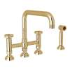 Campo(TM) Bridge Kitchen Faucet With Side Spray, A3358IWWSULB-2