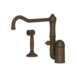 Acqui(R) Extended Spout Kitchen Faucet With Side Spray, A3608/11LMWSTCB-2