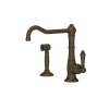 Acqui(R) Extended Spout Kitchen Faucet With Side Spray, A3650/11LMWSTCB-2