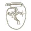 Arcana(TM) Exposed Wall Mount Tub Filler, AC7X-PN