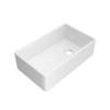 Allia(TM) 32" Fireclay Single Bowl Farmhouse Apron Front Kitchen Sink, AL3220AF100
