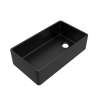 Allia(TM) 36" Fireclay Single Bowl Farmhouse Apron Front Kitchen Sink, AL3620AF163