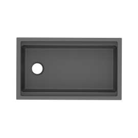 Allia(TM) 33" Fireclay Undermount Chef/Workstation Sink, ALUM3319WS04