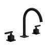Apothecary(TM) Widespread Lavatory Faucet With C-Spout, AP08D3LMMB