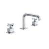 Apothecary(TM) Widespread Lavatory Faucet With U-Spout, AP09D3XMAPC