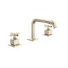 Apothecary(TM) Widespread Lavatory Faucet With U-Spout, AP09D3XMSTN