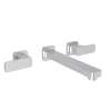 Quartile(TM) Wall Mount Lavatory Faucet Trim, CU351L-APC/TO-2