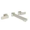 Quartile(TM) Wall Mount Lavatory Faucet Trim, CU351L-PN/TO-2