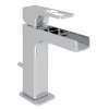 Quartile(TM) Single Handle Lavatory Faucet With Trough, CUC49L-APC-2