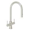 Pirellone(TM) Two Handle Pull-Down Kitchen Faucet, CY657L-PN-2