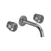 Eclissi(TM) Wall Mount Lavatory Faucet Trim With C-Spout, EC08W3IWAPC