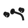 Eclissi(TM) Wall Mount Lavatory Faucet Trim With C-Spout, EC08W3IWMB